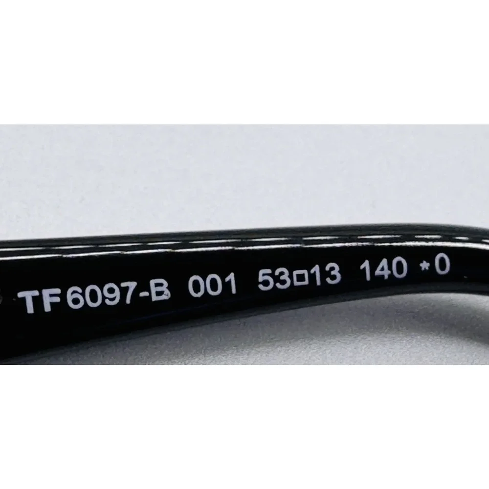 Tom Ford Eyeglasses Frame TF6097-B 001 Black Butterfly Frame 53-13-140 NEW